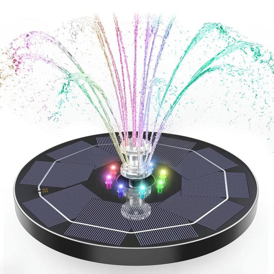 Solar Glow Pool Fountain Light Show